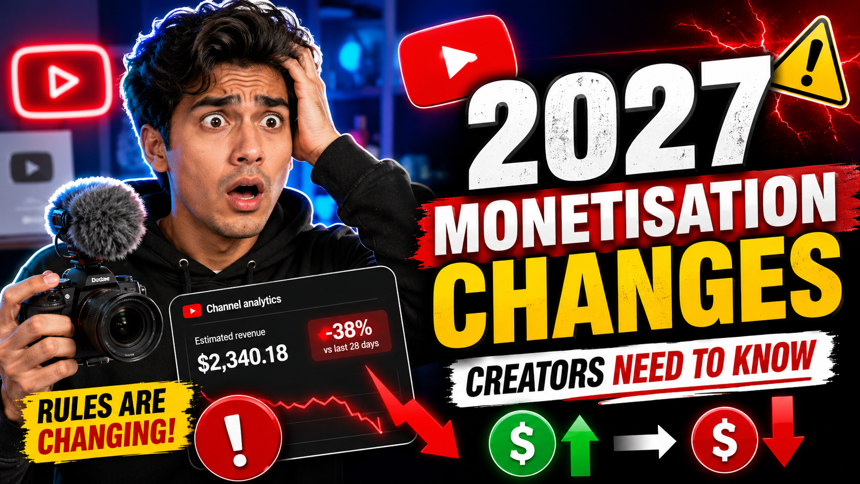 YouTube Is Changing Monetisation in 2027 — Here’s What Creators Need to Know