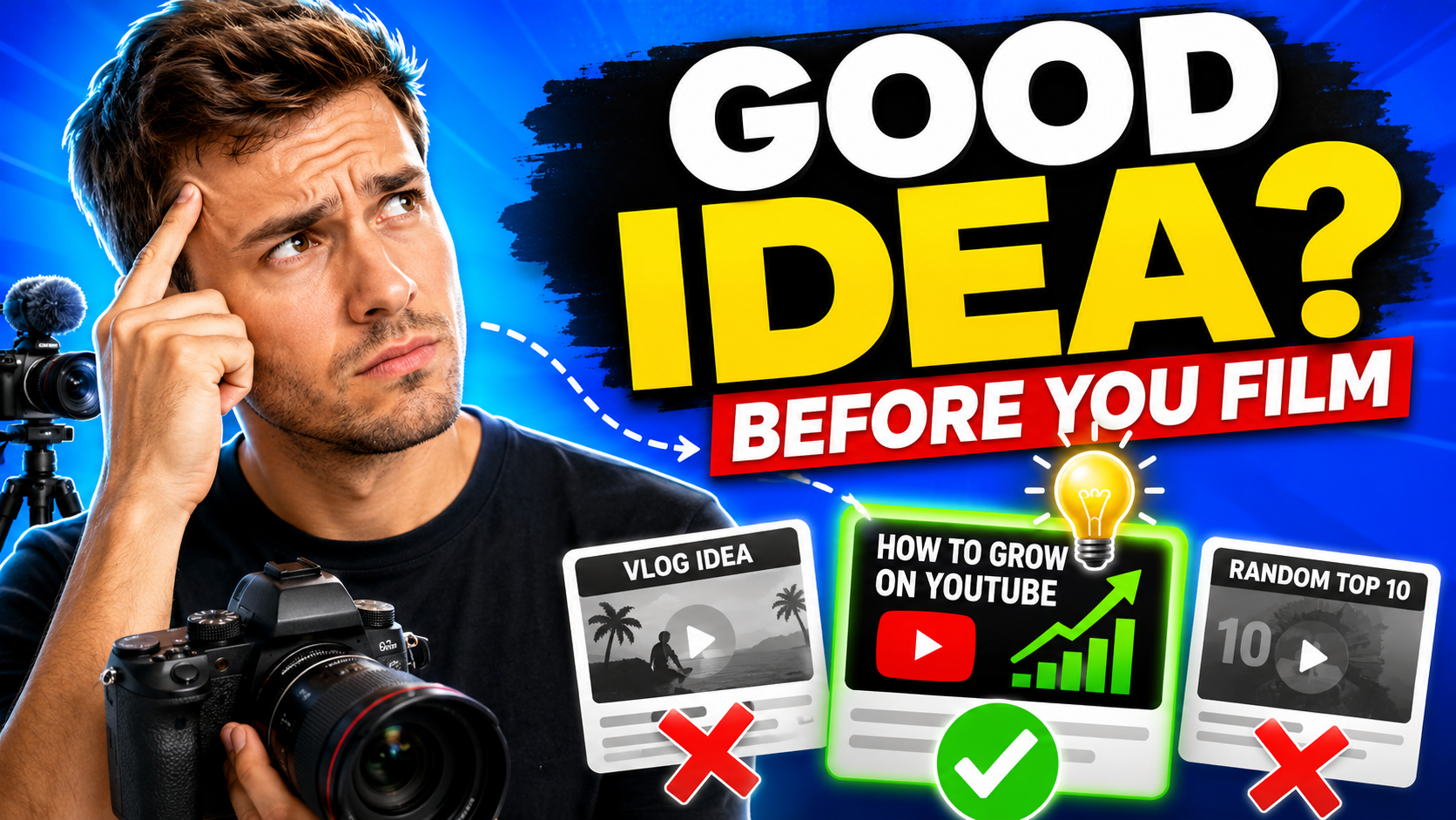 How to Know If a YouTube Video Idea Is Good Before You Film It
